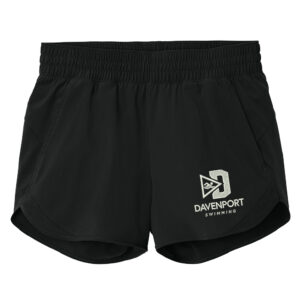 Davenport Swim Sport Tek Women Repeat Swift Short-Black