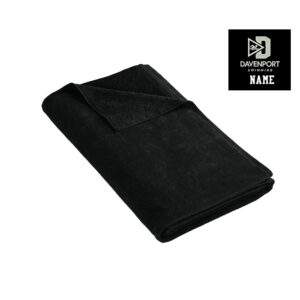Davenport Swim Port Authority Beach Towel-Black
