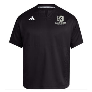 Davenport Swim Adidas Adizero Dugout Cage Jacet – BLACK  (3xs, 2xs, xs, m)