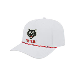 EA Jr Football ICON performance rope golf cap-White/Red/White/Black