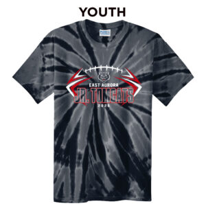 EA Jr Football YOUTH Essential Tie-Dye Tee-Black