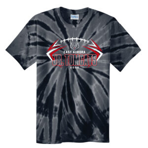 EA Jr Football Unisex Essential Tie-Dye Tee-Black