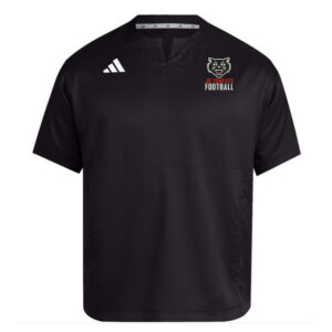 EA Jr Football Adidas Adizero Dugout Cage Jacket – BLACK (3xs, 2xs, xs, m)