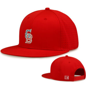 Great Bambinos The Game Perforated GameChanger Snapback Cap-Red