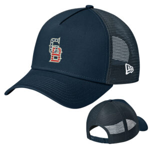 Great Bambinos New Era Snapback Trucker Cap-Navy/Navy