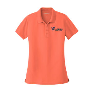 Jaybird Port Authority Ladies Dry Zone UV Micro-Mesh Polo-Coral