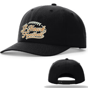 Richardson Relaxed 6 Panel Snapback premium canvas cap-Black