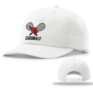 Maq Tennis Richardson Relaxed 6 Panel Snapback Premium Cap-White