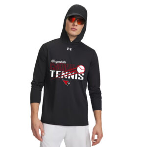 Maq Tennis Under Armour Mens Team Vanish Performance Hoodie-Black