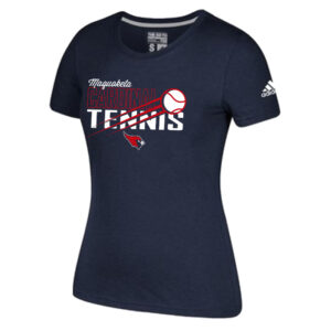 Maq Tennis Adidas Go To Performance Women’s Short Sleeve Tee-Navy (L, 2x)