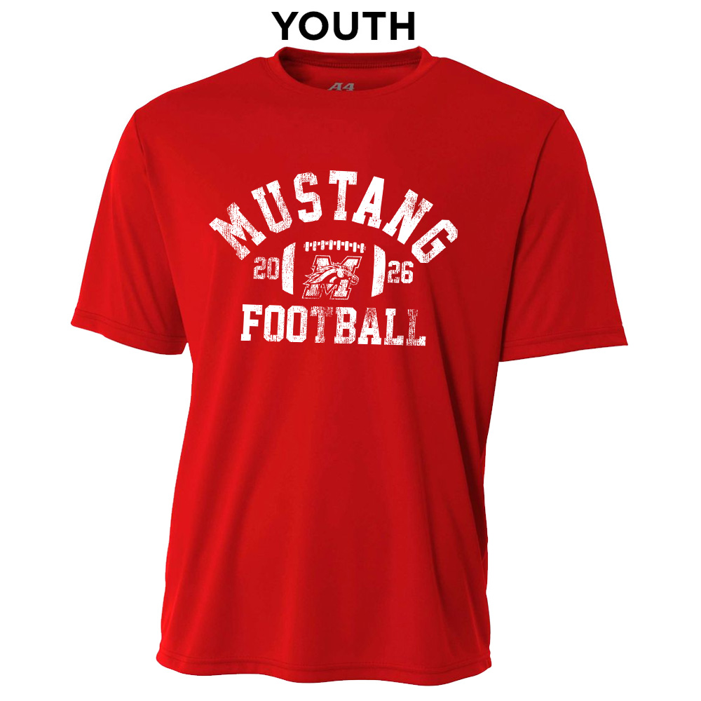 Morrison FB YOUTH Cooling Performance Tshirt-Scarlet