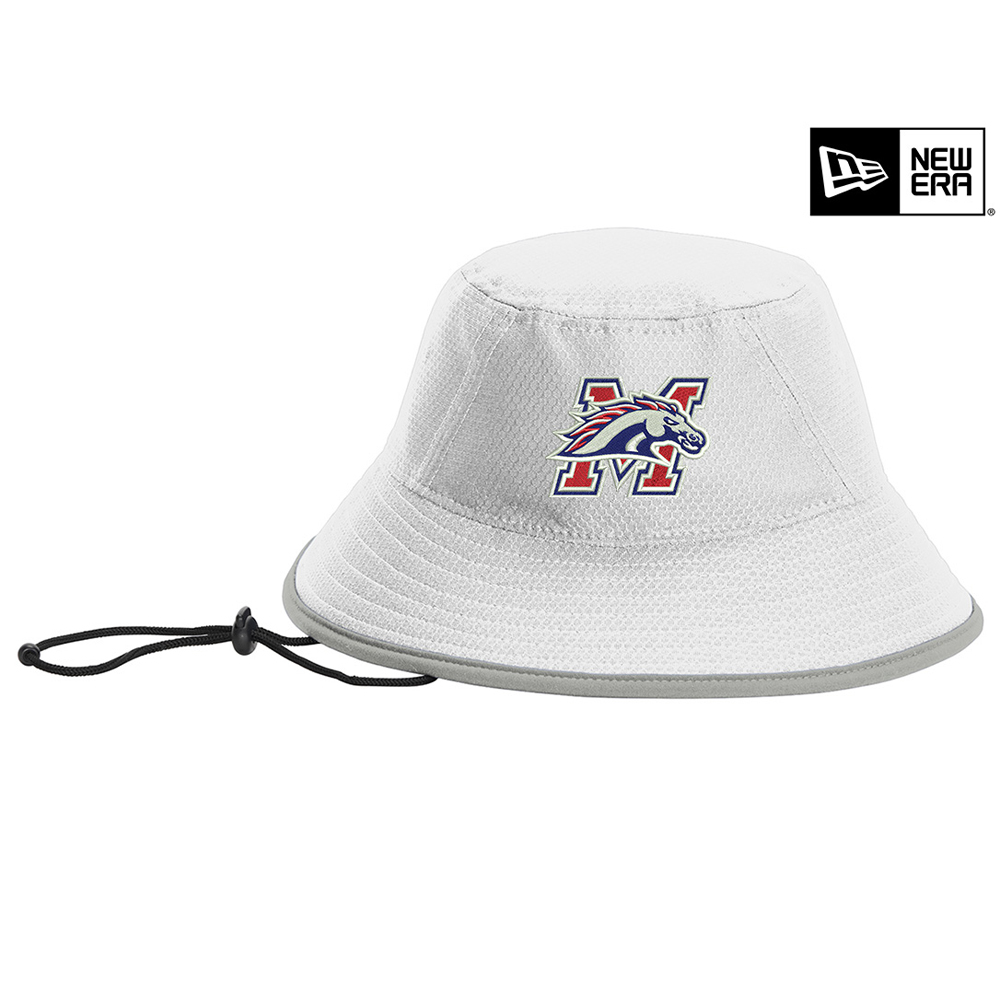 Morrison FB New Era Hex Era Bucket Hat-White/Grey