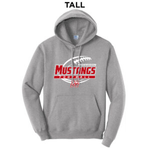 Morrison FB Tall Fleece Hooded Sweatshirt-Athletic Heather