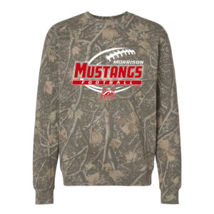 Morrison FB Independent Trading Co Unisex Heavyweight Crewneck Sweatshirt-Deadwood Tree Camo