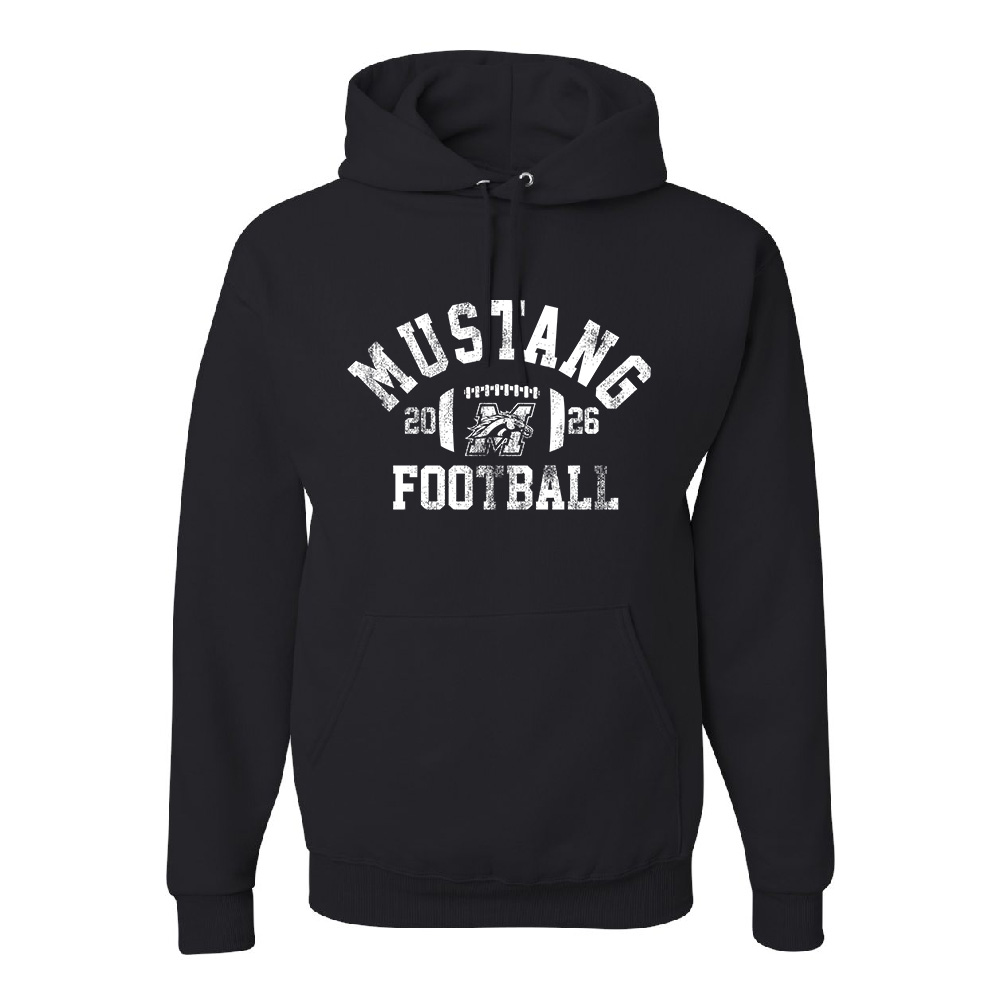 Morrison FB Unisex Fleece Hooded Sweatshirt-Black Heather