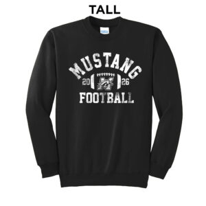 Morrison FB Tall Fleece Crewneck Sweatshirt-Black