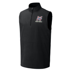 Morrison FB Sport-Tek Repeat 1/2-Zip Vest Men-Black