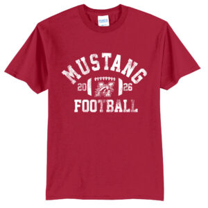 Morrison FB Unisex Short Sleeve Tee-Red