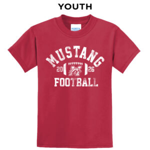 Morrison FB Youth Short Sleeve Tee-Red