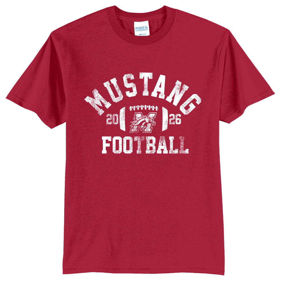 Morrison FB Unisex Short Sleeve Tee-Red
