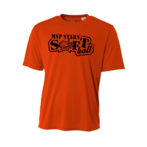MSP Softball Adult Cooling Performance Tshirt-Orange