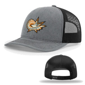 MSP Softball Richardson R-Flex Adjustable Trucker-Heather Grey/ Black