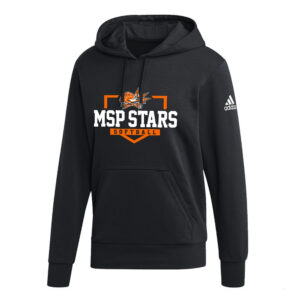 MSP Softball Adidas Fleece Hooded Sweatshirt Unisex-Black
