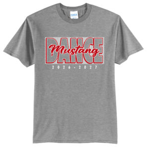 Mustang Dance Unisex Short Sleeve Tee-Athletic Heather