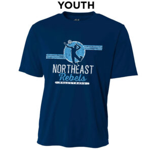 NE Volleyball YOUTH Cooling Performance Tshirt – Navy