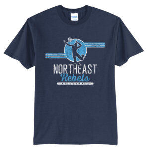 NE Volleyball Unisex Short Sleeve Tee – Navy