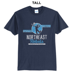 NE Volleyball Tall Core Blend short Sleeve T Shirts – Navy