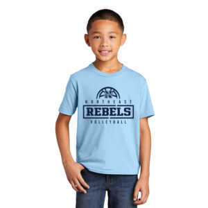 NE Volleyball YOUTH Fan Favorite Tee – LightBlue