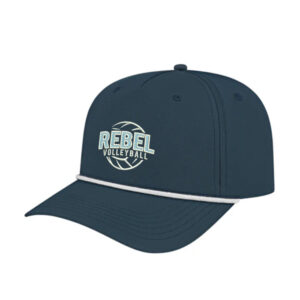 NE Volleyball ICON performance rope golf cap – NavyWHite