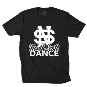 NS Dance Unisex Premium Short Sleeve Tee-Black