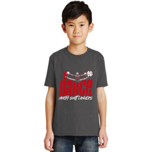 NS Dance Youth Shrot Sleeve Tee-Charcoal