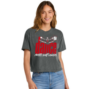 NS Dance Comfort Colors Women’s Heaveweight Boxy Fit Slightly Cropped T-Shirt-Pepper