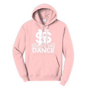NS Dance Unisex  Classic Core weight Cozy Pullover Hooded Sweatshirt-Pale Blue