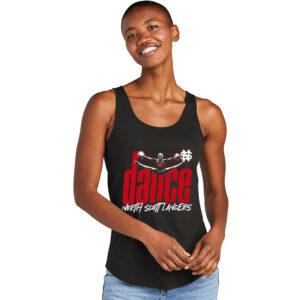 NS Dance District Women’s Relaxed Tri Blend Relxed Tank-Black