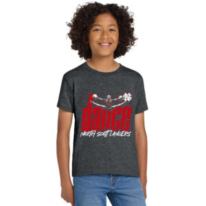 NS Dance Youth Short Sleeve Tee-Dark Heather