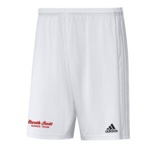 NS Dance Adidas SQUADRA 21 3-stripe soccer shorts – WHITE/white