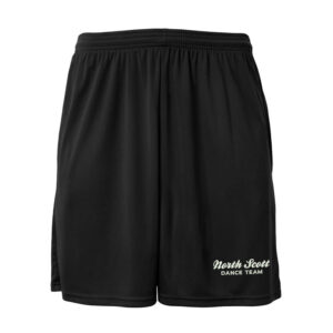 NS Dance A4 Cooling Shorts with Pockets-Black