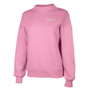NS Dance Charles River Women’s Willow Mock-Neck Sweatshirt-Pink