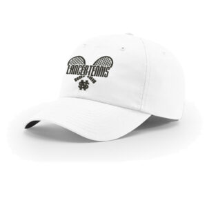 NS Tennis Richardson Unstructured R-Active Lite Adjustable Cap-White