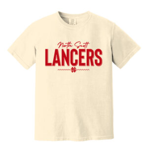 NS Tennis Unisex Comfort Colors Garment Dyed Heavyweight T Shirt-Ivory