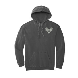 NS Tennis Comfort Colors Unisex Ring Spun Hooded Sweatshirt-Pepper