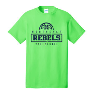 Northeast Volleyball Unisex Short Sleeve Tee – NeonGreen