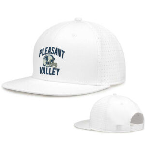PV Football The Game Perforated GameChanger Snapback Cap – White