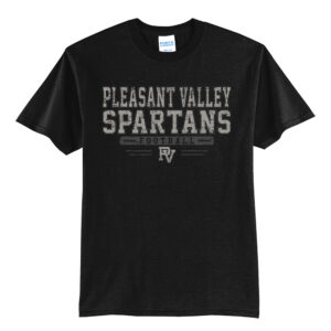PV Football Unisex Short Sleeve Tee-Black