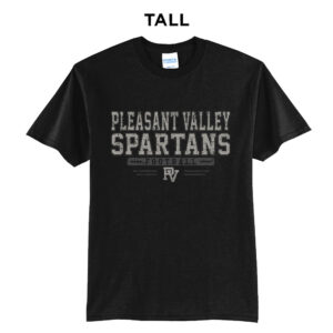 PV Football Tall Core Blend short Sleeve T Shirts – JetBlack