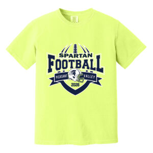 PV Football Comfort Colors Pigment Dyed Short Sleeve Shirt Unisex – NeonLemon